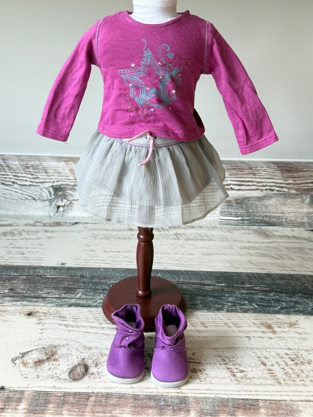 American Girl Doll Truly Me SHIMMER DOODLE Outfit - Complete for 18” Doll 2015